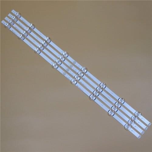 TV LED Light Bars For LG 42LB585U 42LB585V 42LB6200 42LB620V 42LB640V -ZB -ZE LED Backlight Strips Kit 8 LED Lamps Lens 8 Bands