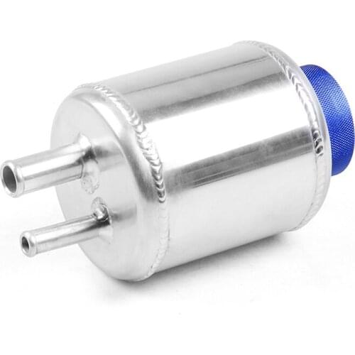 Universal Car Engine Oil Breathable Pot Aluminum Power Steering Fuel Tank Blue Fuel Tank Cap Hot Sale Auto Modification Parts