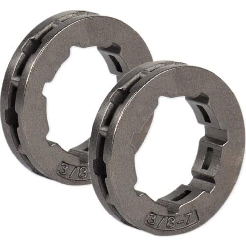 LETAOSK 2PCS Rim Sprocket 3/8" 7 Teeth Fit For Stihl MS380 MS381 MS440 MS441 MS460 MS660 Chainsaw