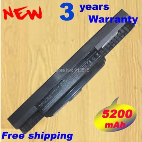 Battery FOR ASUS K53SD K53SJ K53SV K53T K53TA K53U X43BY