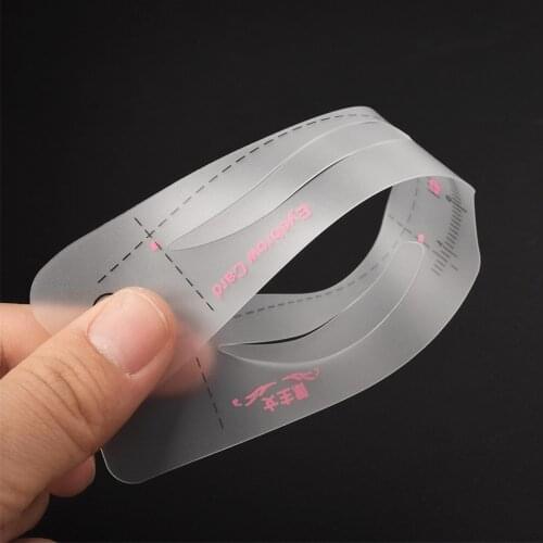 Eyebrow Stencils Template Shaping Kit, 12 Styles - Reusable Eye Brow Tattoo DIY Tools Supplies
