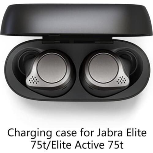Earphones Charging Case Box for Jabra Elite 75t/Elite Active 75t/Jabra Elite 65t/Elite Active 65t Earphone Accessories