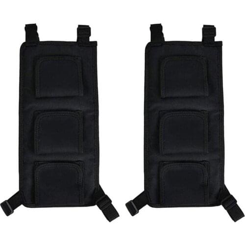 Fishing Rod Holder Adjustable Strap, Combined Fishing Rod Bracket for Vehicle/Ship Rear Seats for SUV Wagons Van