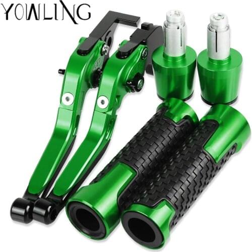 For Kawasaki NINJA400 NINJA 400 2018 2019 2020 Motorcycle Handle grips handlebar grip ends & Brake Clutch Levers Accessories