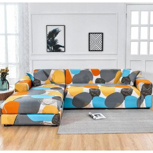 TONGDI Printed Elastic Sofa Cover Soft Elegant All-inclusive Modern Luxury Pretty Decor Slipcover Couch For Parlour LivingRoom