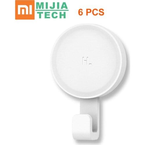 Origina Xiaomi Mi Little Adhesive Hooks Strong Bathroom bedroom Kitchen Wall Hooks 3kg max load up new arrival for xiaomi life