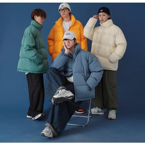 Hawaifish Cotton-padded Jacket 2021 colorful fashion casual hot sale menswear hip pop youth student winter warm parkas hombre