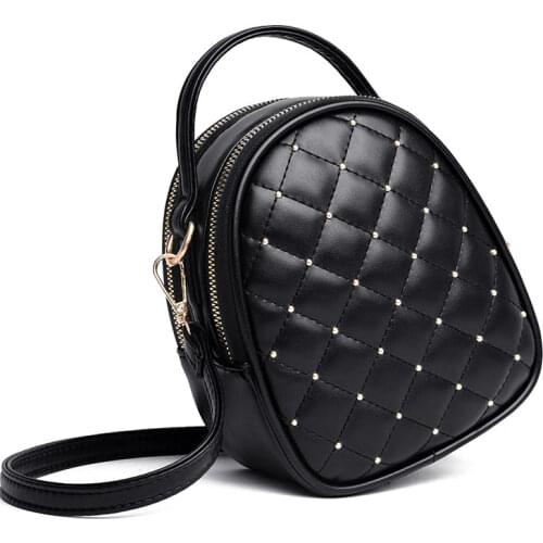 New Quilted PU Handabg Shoulder Small Bags Female Fashion Handbag Crossbody Bags for Women Designer Totes Messenger Bag Purses