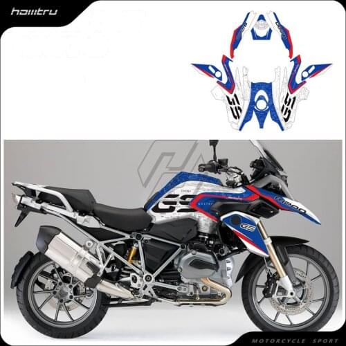 Motorcycle Graphics Decals Kit Case for BMW R1200GS R1200 GS LC 2014-2018