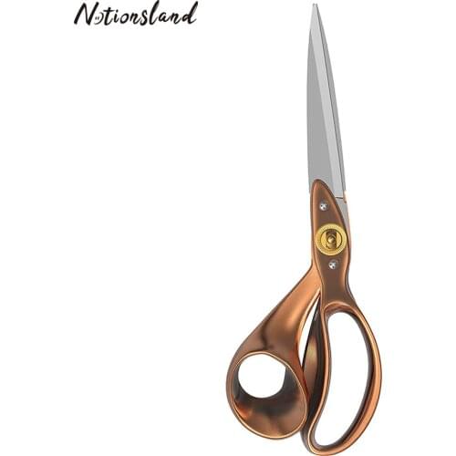 9 in Sewing Scissors Professional Leather Craft Tailor Scissors for Fabric Cutting Clothing Dressmaking Shears Sewing Tool