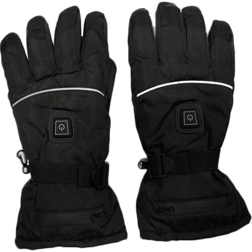 1 Pair Winter Electric Heated Gloves Excellent Craftsmanship Well Durability Men Women 3 Mode Cycling Ski Thermal Gloves