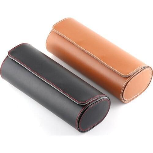 Hand-made Watch Storage Collection Portable Travel Box Detachable Box 3 Grid Display Storage Mechanical Watch Box Accessories