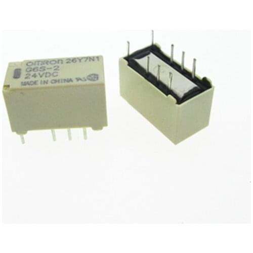HOT NEW relay G6S-2-12VDC G6S-2 12VDC G6S2 12VDC DC12V 12V DIP8