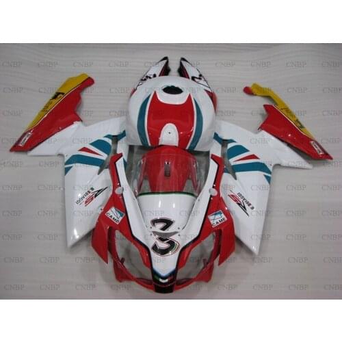 RS 125 2006 - 2011 Fairing Kits for Aprilia RS125 2007 Motorcycle Fairing RS 125 2006 Red White Plastic Fairings