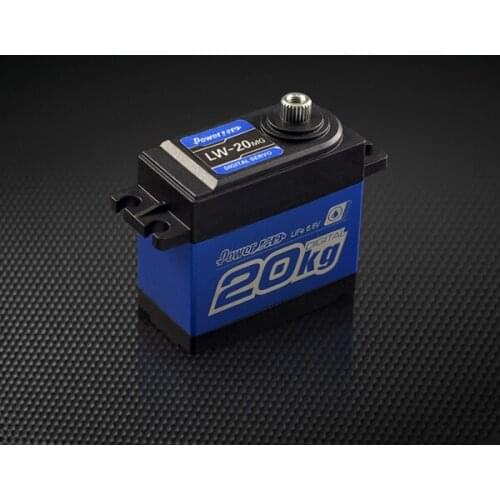 PowerHD 60g/20kg/ .16sec Metal Gear Waterproof Digital Servo LW-20MG