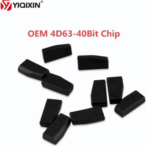 YIQIXIN 5Pcs/lot OEM Remote Car Key Chip 4D63 40Bit Carbon Transponder Chip ID 4D63 Key Chip For Ford Mondeo Focus For Mazda