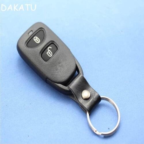DAKATU Replacement Car key Blanks Case For Hyundai for Kia Cerato 3 2+1 Red Buttons Remote Key Shell