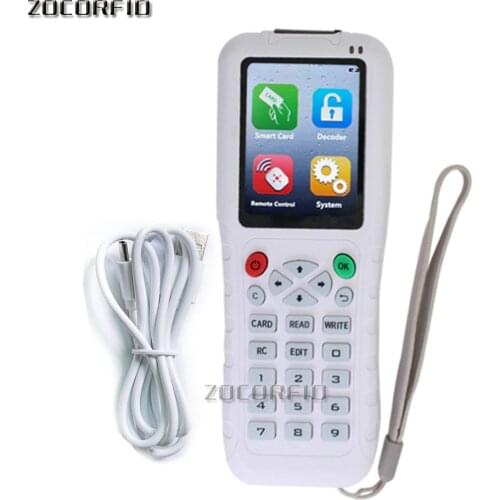 English Version Newest ZX-Copy 3 with Full Decode Function Smart Card Key Machine RFID NFC Copier IC ID Reader Writer Duplicator