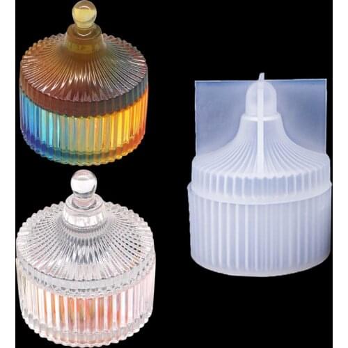 1Pcs Storage Box Silicone Mold Soft Mould For Uv Resin Epoxy Resin Household Daily Necessities Supplies Resin Mold