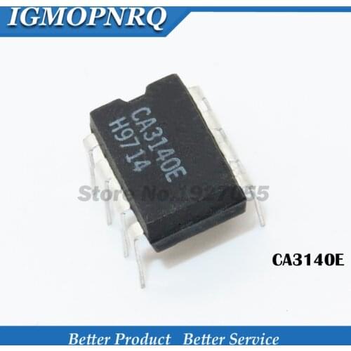 10PCS CA3140E DIP-8 CA3140EZ DIP A3140E DIP-8 3140E 3140EZ Operational amplifier new
