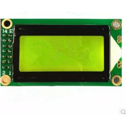 10pcs HJ0802ZFA LCD 0802 LCD 8X2 LCD module 14P