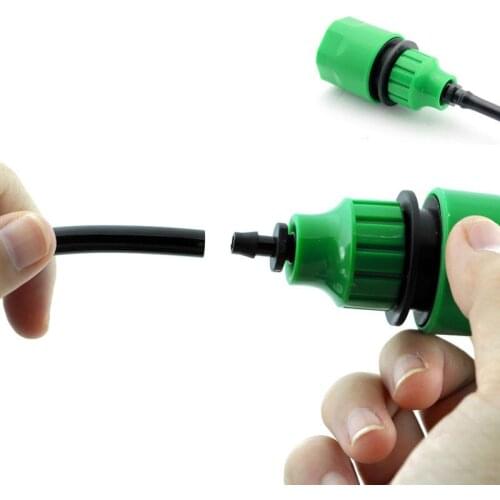 5pcs G1/2 G3/4 in 4/7'' Pipe Fitting Tap Adaptor Quick Connectors Water Hose Garden lawn