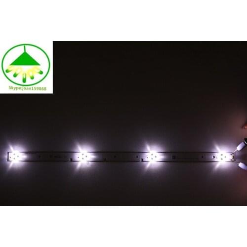7 pcs/Lot 100% new LCD TV backlight strip for hisense LED43EC500U/43N2000 JL.D42641330-003CS-M 1 pcs= 40.2cm 4 LEDs (1led=3v)