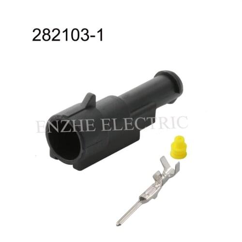 Car HID H1 H3 H4 H7 H8 car female connector automotive plug 282079-1 282080-1 282087-1 282088-1 282104-1 282103-1 282108-1