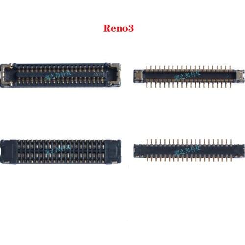 For OPPO Reno3 Reno3 Pro LCD Display FPC Connector Plug&Charging flex FPC Connector Clip Plug&Battery FPC Connector Plug