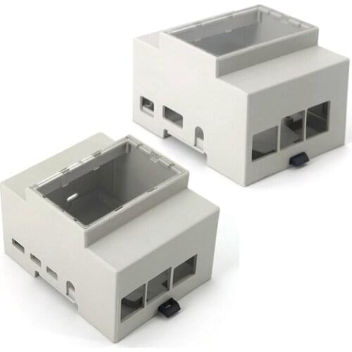 2 Pcs For Raspberry Pi Electrical Box For Raspberry Pi 4 Silicone Rubber 3B+3 Generation B Type 4 Generation Shell,3 & 4