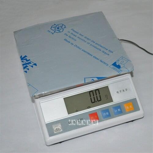 New 457A Precision Electronic Scale 10kg Digital Display Kitchen Scale Industrial Electronic Balance 10000g/0.1g weight 100-240V