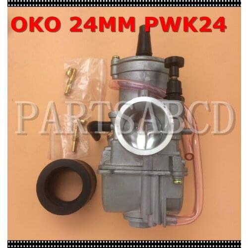 OKO PWK24 PWK 24 24MM Racing Motorcycle Carburetor Scooter ATV QUAD DIRT BIKE Go Kart