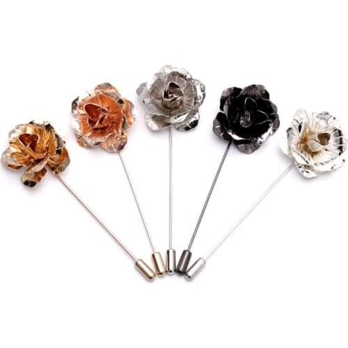 KBAP Gold Brooches For Clothes
