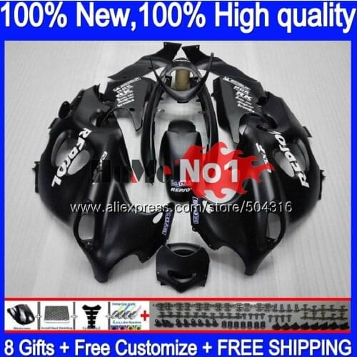 Body For SUZUKI KATANA GSXF 750 600 GSXF750 12MC.9 GSX750F GSXF600 1998 1999 2000 2001 2002 98 99 00 01 02 Matte black Fairing