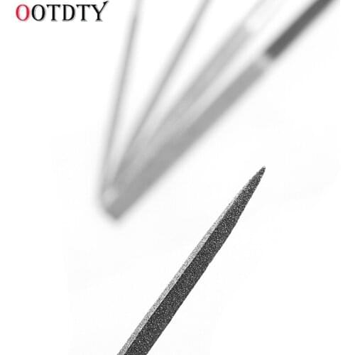 OOTDTY Practical 5pcs Diamond Needle File Repair Tool Kit Set. Sharpening 3X140mm Hot