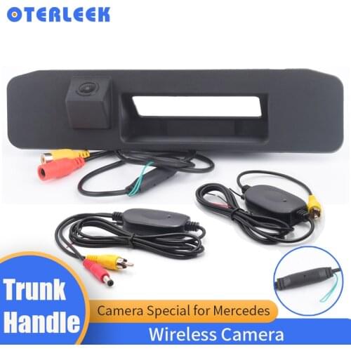 Oterleek Wireless Back Door Handle Camera for Mercedes Benz GLK GLA GLC GLE A180 A200 A260 W176