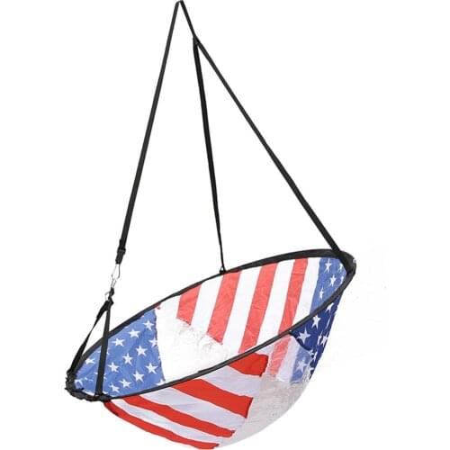 108cm Kayak Downwind Wind Sail USA National Flag Foldable Windsurfing Sail With Window For Canoes Inflatable Boats Yachts