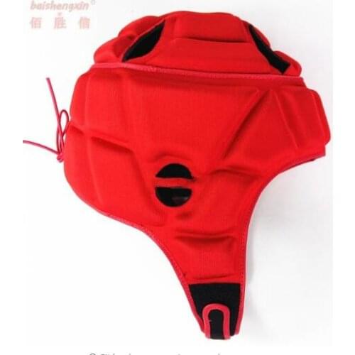 Thicken anti-collision soccer goalkeeper helmet goalie cap football skates helmet ER