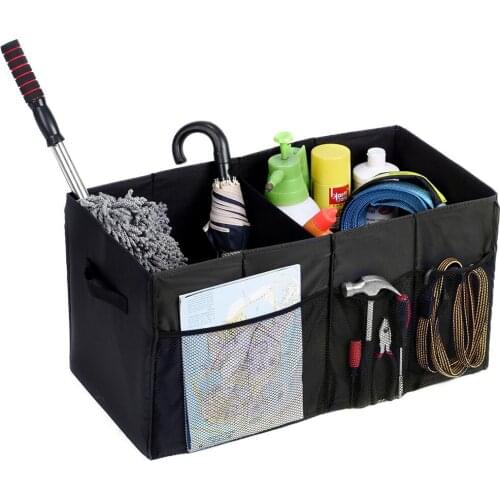 VEHICAR Trunk Bag Car Boot Storage Organizer Large Capacity 13 x 25.5 x 13.25 inches Durable Ideal for Car SUV Rear Storage