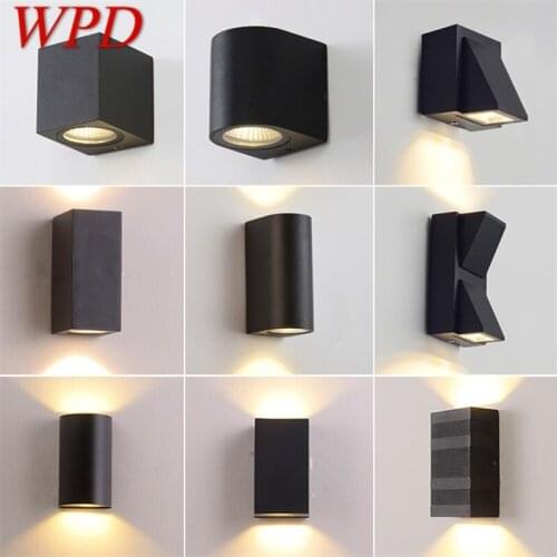 WPD Outdoor LED Wall Lamp Waterproof Patio Sconces Creative Decorative For Porch Staircase Garden Villa