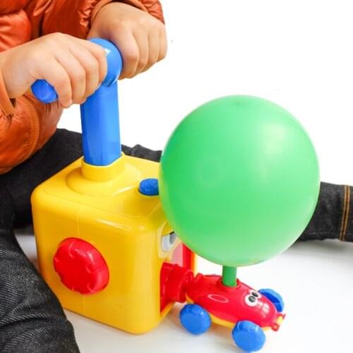 Funny Inertia Balloon Powered Car Toy Antistress Science Gadget juguetes Fantasy Physics Toys speelgoed Schocker brinquedos