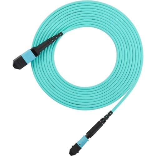12 cores OM3 MPO Fiber Patch Cable UPC 1/2/3/5/10m jumper Female to Female Patch Cord multimode Trunk Cable Fiber Optic Cable