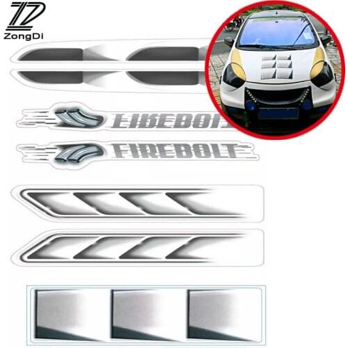 ZD Car-Styling 3D Car Stickers Automobiles For Hyundai I30 IX35 Nissan Juke Subaru Suzuki Vitara Swift Opel Insignia Accessories