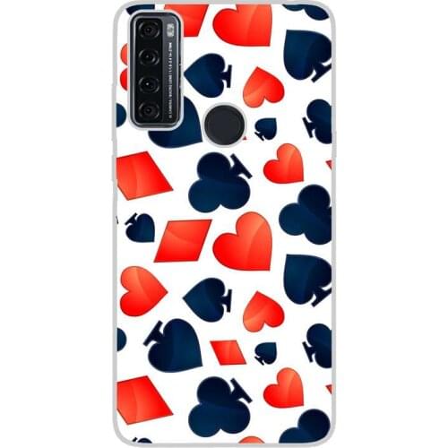 Compatible with TCL-20-SE-4G silicone gel tpu case cover case custom drawing design anti-shock games 003 case