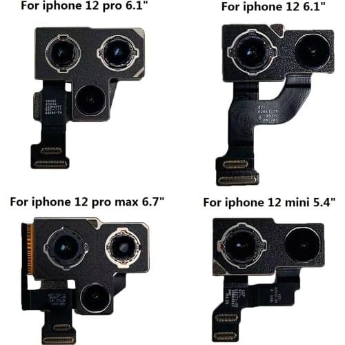 For Apple iphone 12/12 Mini/ 12 Pro/12 Pro Max Max Back Rear Main Camera Module Flex Cable Ribbon