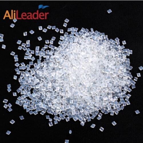 Alileader Italian Keratin Glue For Hair extension Strong Hold Hair Glue Golden white Melting Beads