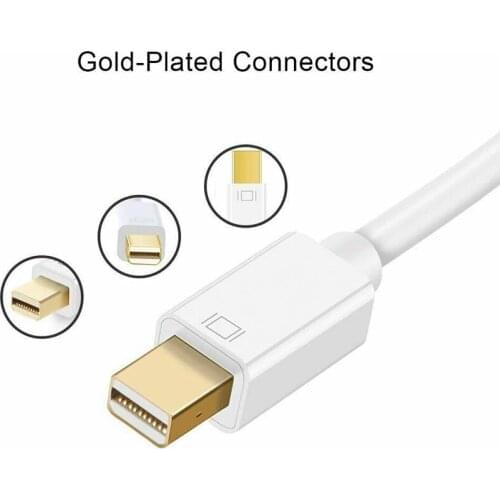 Display Port DP to Adapter Cable For Apple Macbook Mini Display Port DP to HDMI-compatible Converter Adapter Cable ThunderBolt