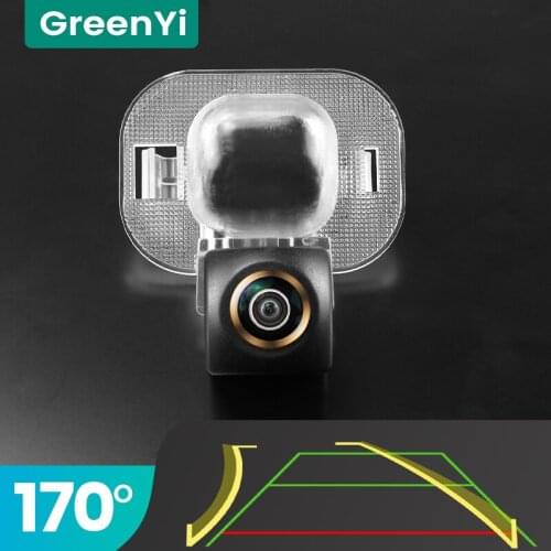 GreenYi Trajectory 170° AHD Car Rear View Camera for Hyundai Verna Solaris Sedan Kia Forte K2 K3 Android DVD Monitor