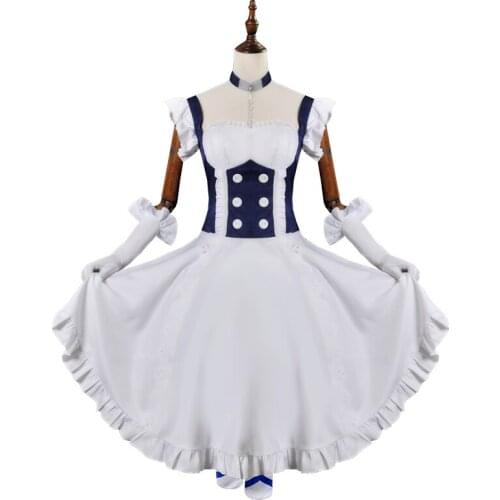 Game Azur Lane Belfast Cosplay Costume Halloween Costume for Women Adults Full Set