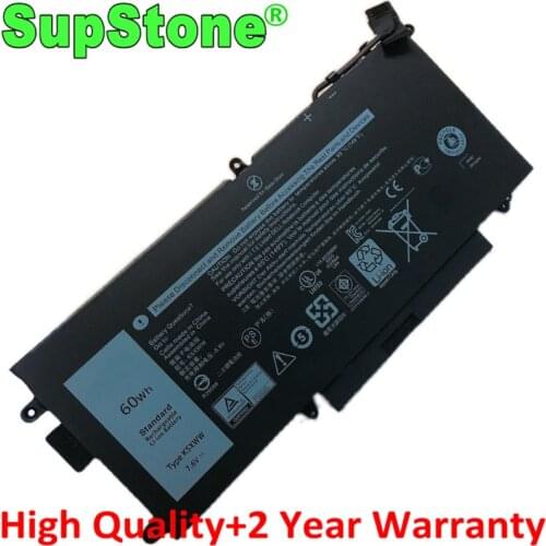 SupStone Genuine K5XWW 71TG4 725KY CFX97 0N18GG P29S N18GG Laptop Battery For DELL Latitude 12-5289 7389 7390 P29S001 P29S002